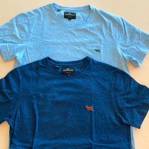 2 Rodd & Gunn sports fit t-shirts, size M